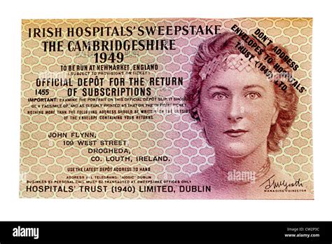 irish hospital sweepstakes tickets value|vintage irish sweepstake ticket for sale .